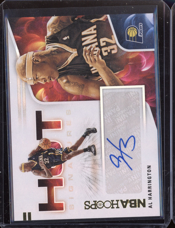 Al Harrington 2020-21 Panini Hoops Hot Signatures