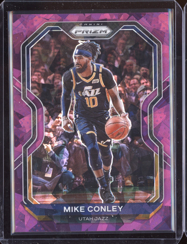 Mike Conley 2020 Panini Prizm Basketball Purple Ice Prizm 20/175