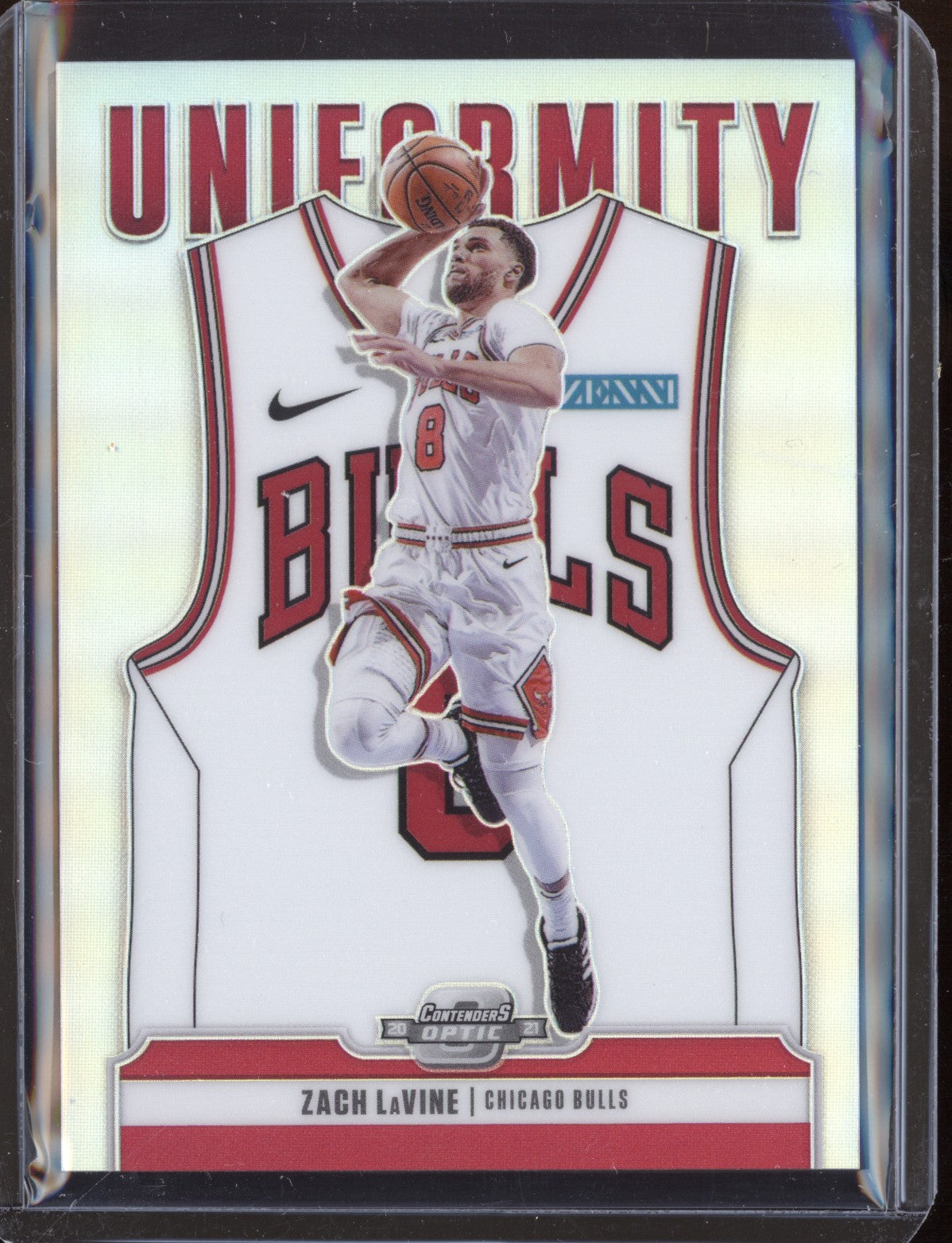 Zach Lavine 2020-21 Panini Contenders Optic Silver