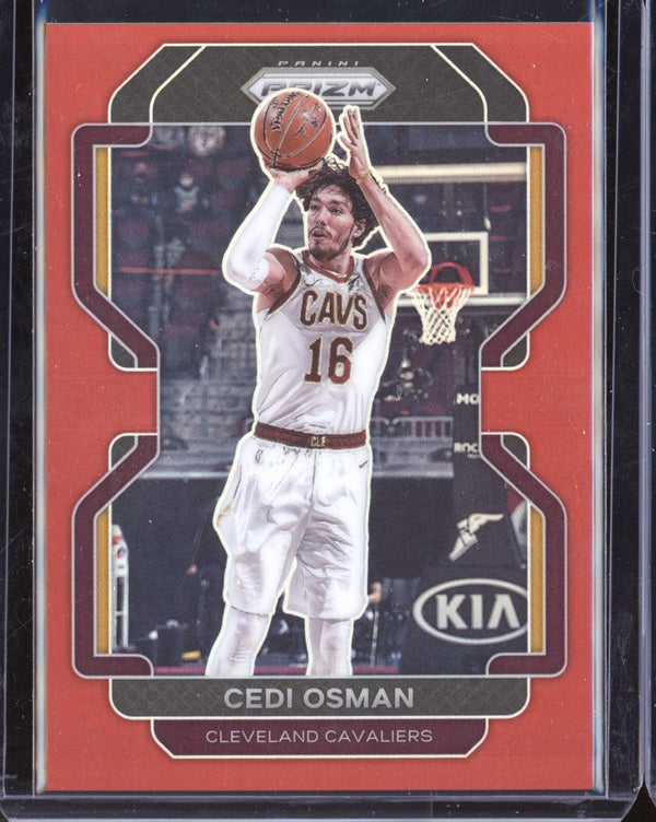 Cedi Osman 2021-22 Panini Prizm Red 102/299