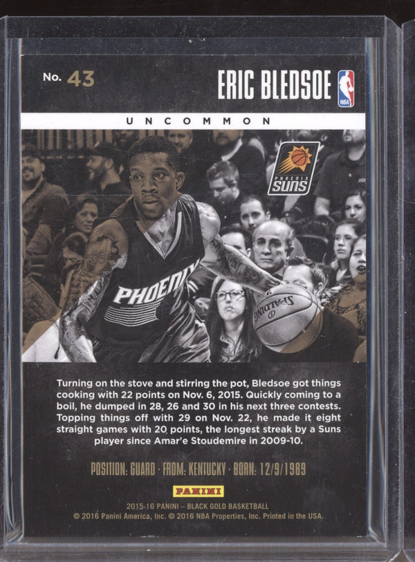 Eric Bledsoe 2015-16 Panini Black Gold 43