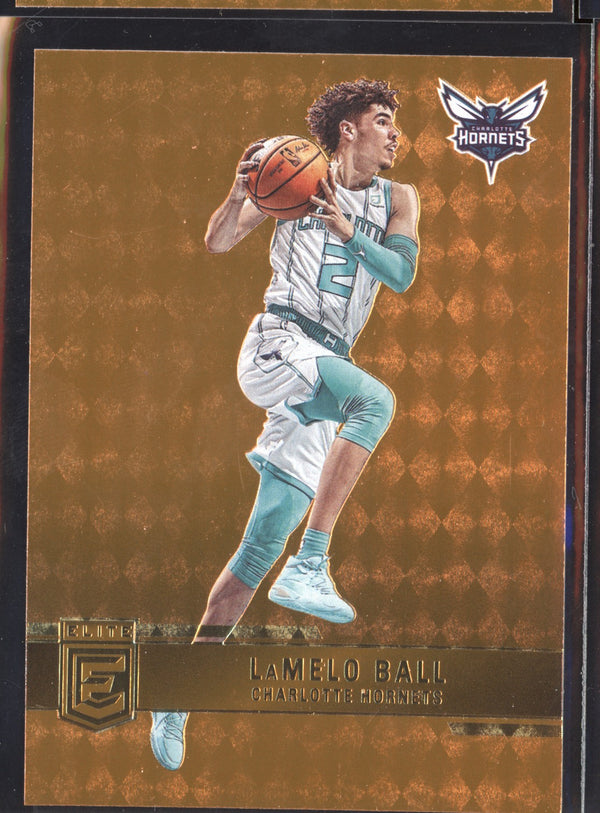 LaMelo Ball 2021-22 Panini Donruss Elite Orange