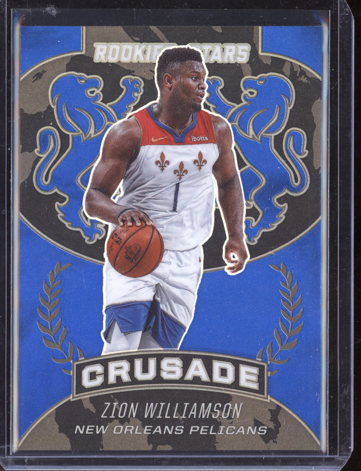 Zion Williamson 2020/21 Panini Chronicles Crusade Blue 42/99