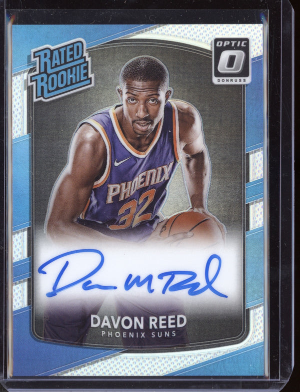 Davon Reed 2017-18 Panini Optic Rated Rookie Holo Signature RC