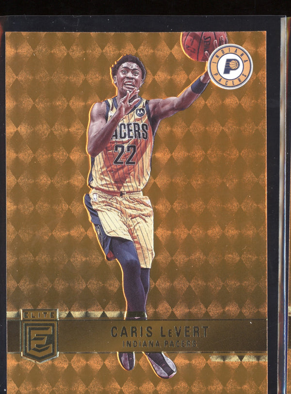 Caris LeVert 2021-22 Panini Donruss Elite Orange