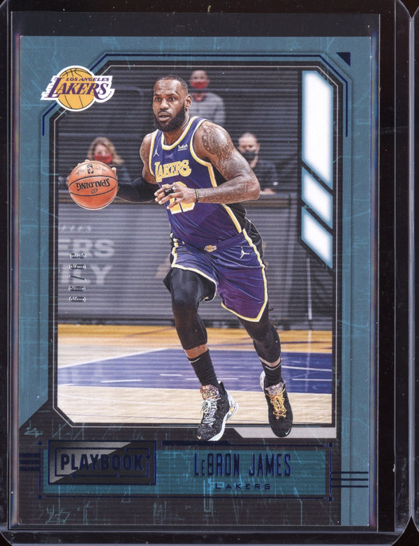 LeBron James 2020-21 Panini Chronicles Playbook