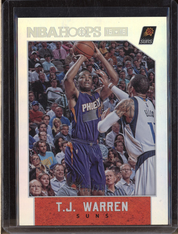 T.J. Warren 2015-16 Panini Hoops 80 Silver 150/299