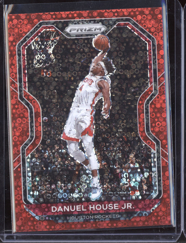 Danuel House JR. 2020 Panini Prizm Basketball Red Fast Break Prizm 52/125