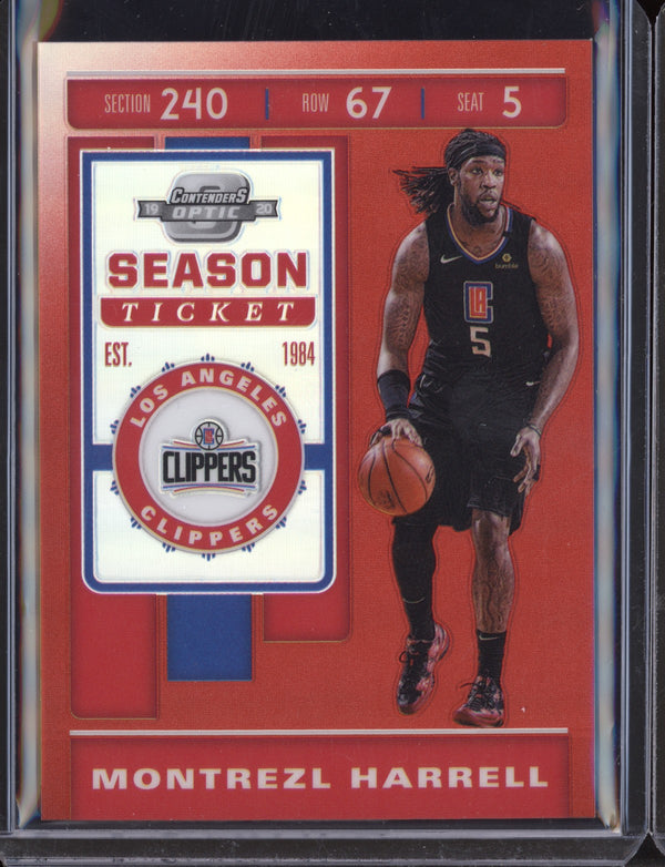 Montrezl Harrell 2019-20 Panini Contenders Optic Season Ticket Red