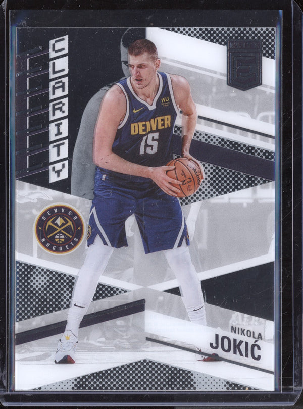 Nikola Jokic 2021/22 Panini Donruss Elite Clarity