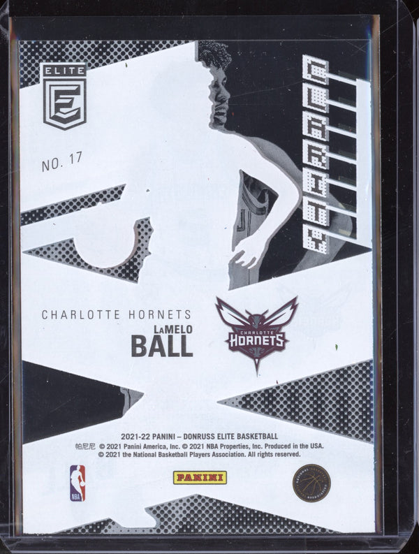 LaMelo Ball 2021/22 Panini Donruss Elite Clarity