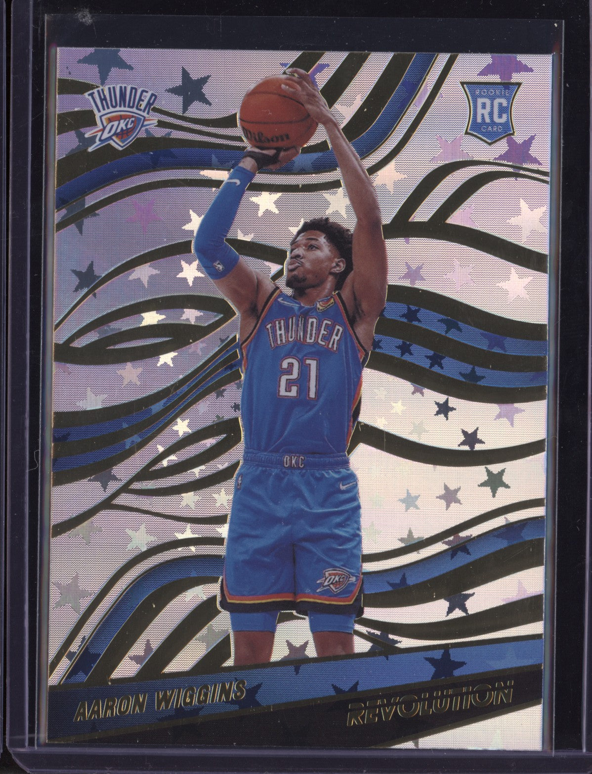 Aaron Wiggins 2021-22 Panini Revolution Astro RC