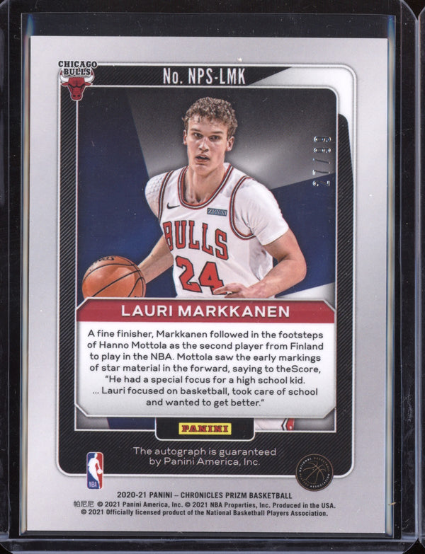 Lauri Markkanen 2020-21 Panini Prizm 27/99