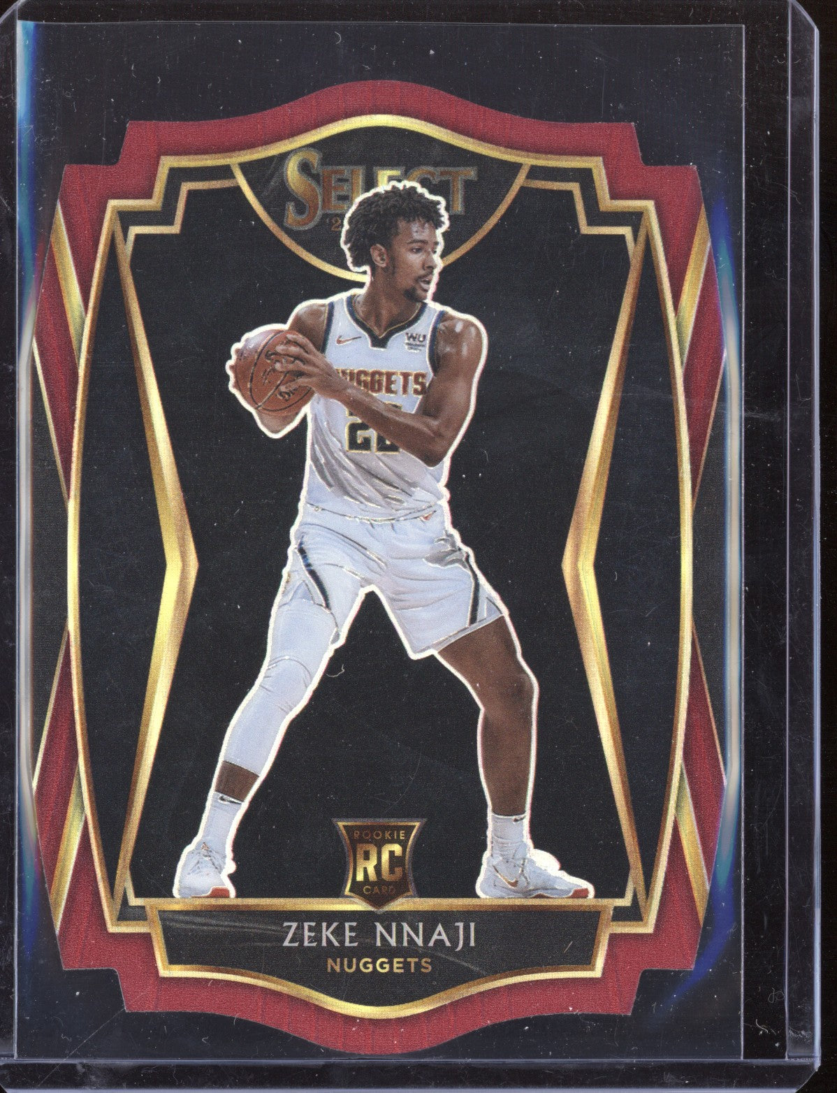 Zeke Nnaji 2020-21 Panini Select Premier Level Red RC 149/175