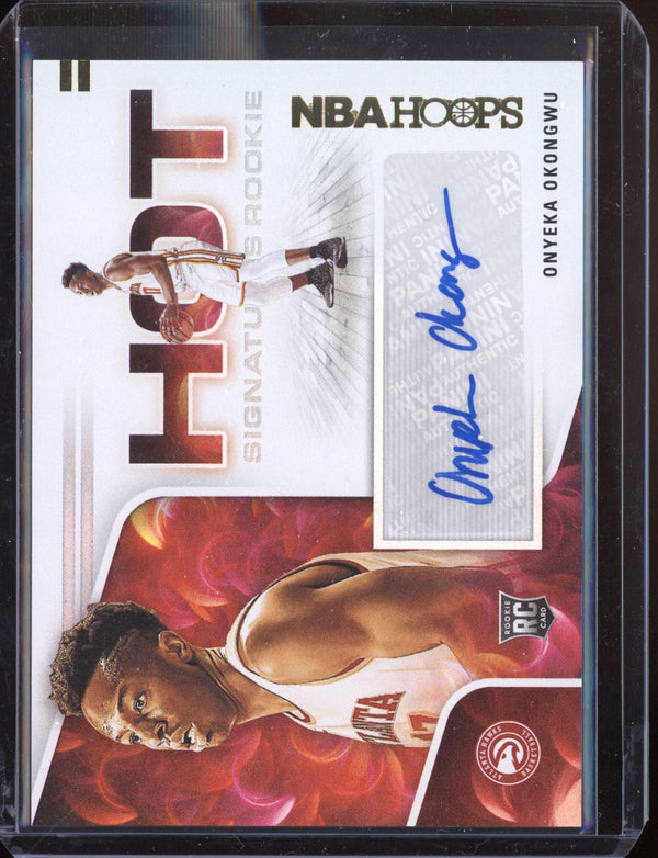 Onyeka Okongwu 2020-21 Panini Hoops Hot Signatures Rookie RC