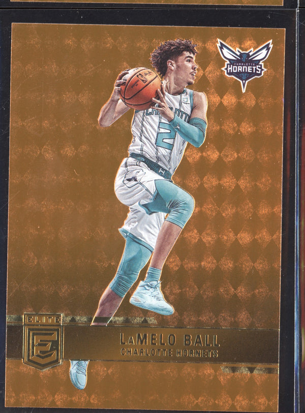 LaMelo Ball 2021-22 Panini Donruss Elite Orange