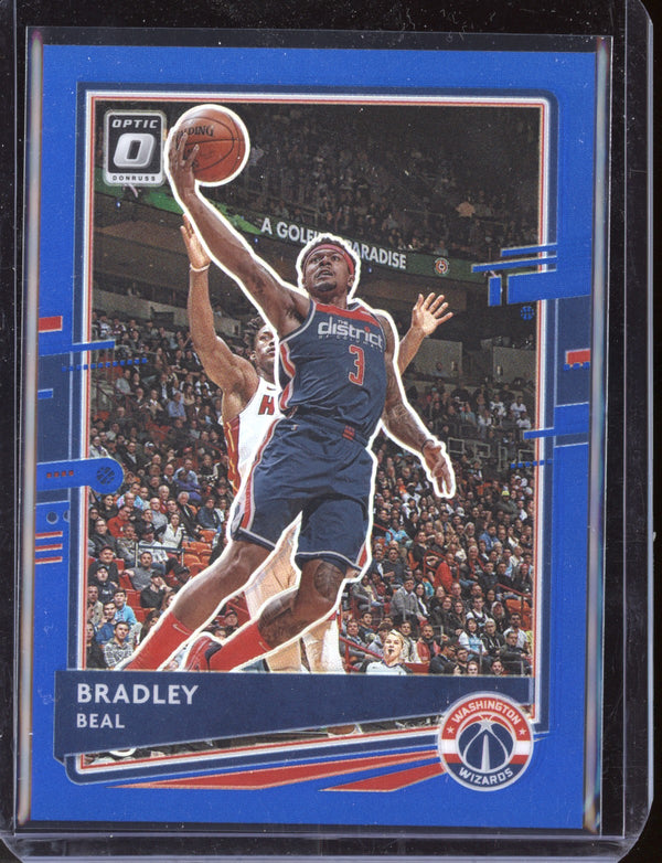 Bradley Beal 2020 Panini Donruss Optic Basketball Blue Holo 33/59