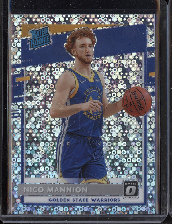 Nico Mannion 2020-21 Panini Optic Fast Break Holo RC