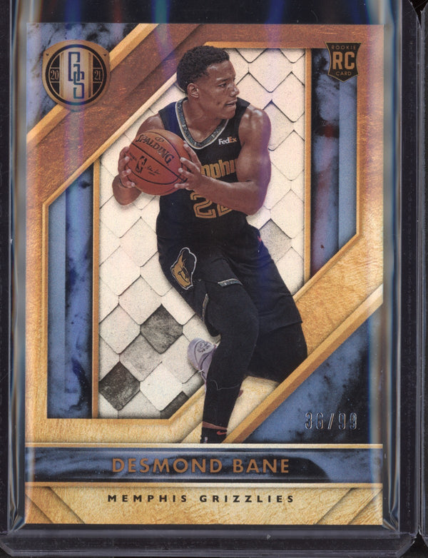 Desmond Bane 2020-21 Panini Chronicles Gold Standard RC 36/99