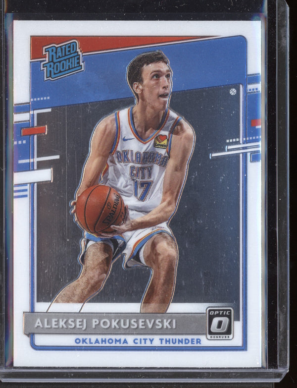 Aleksej Poksevski 2020-21 Panini Optic RC