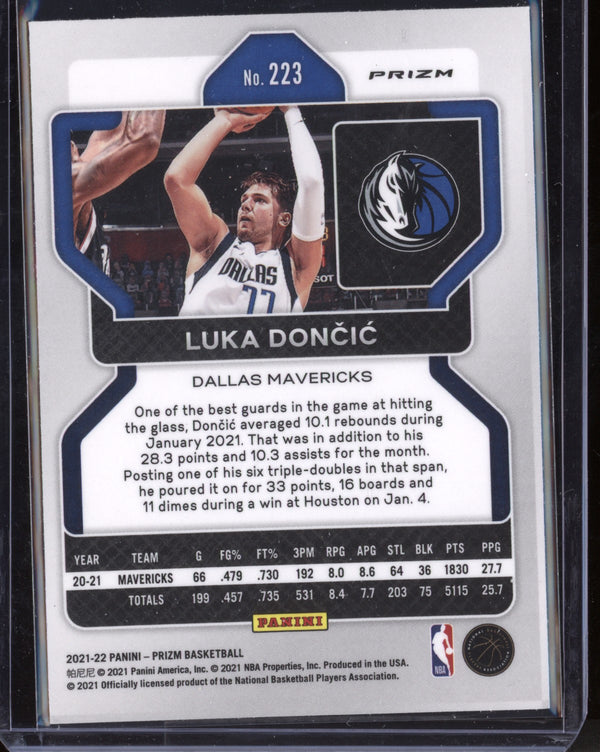 Luka Doncic 2021-22 Panini Prizm Hyper