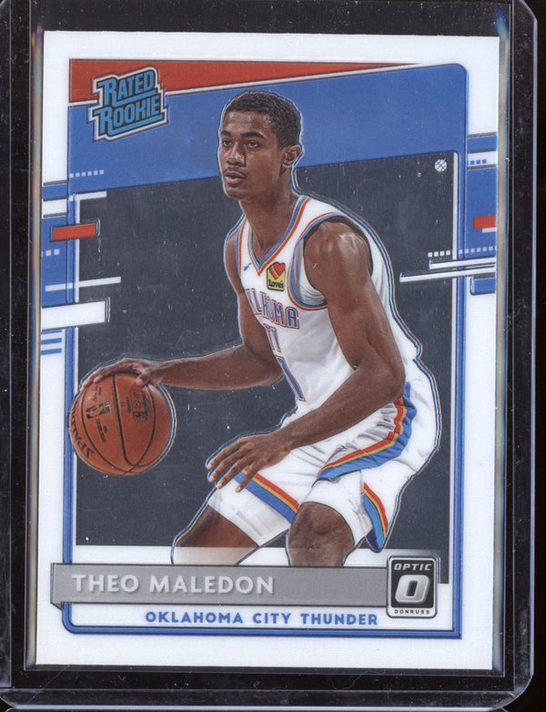 Theo Maledon 2020-21 Panini Optic RC