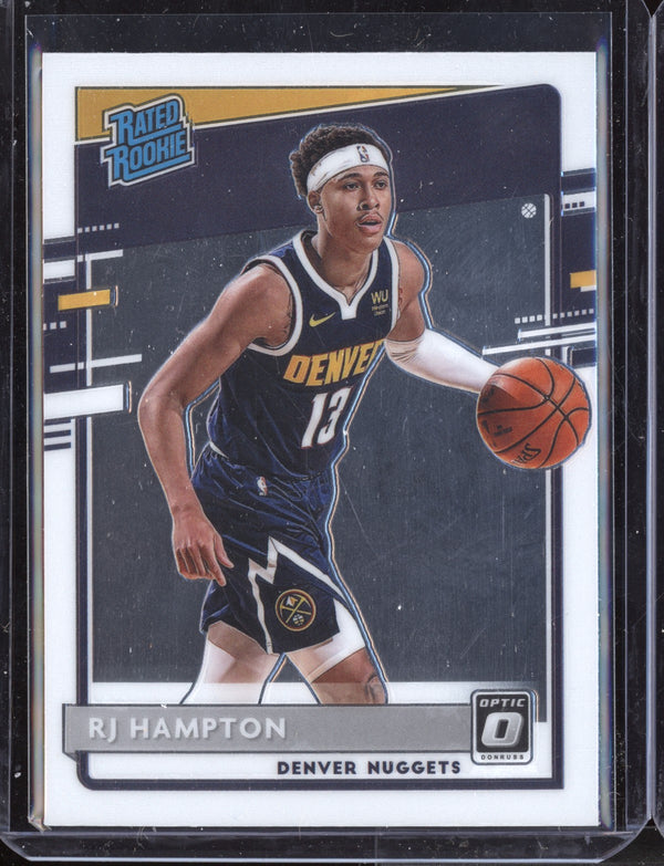 RJ Hampton 2020-21 Panini Optic RC