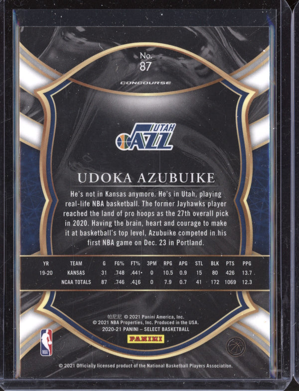 Udoka Azubuike 2020-21 Panini Select Concourse RC