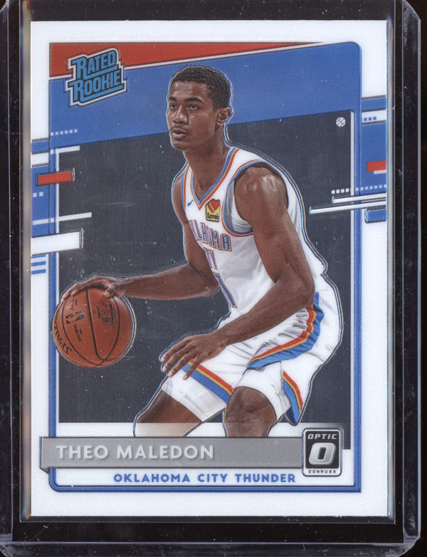 Theo Maledon 2020-21 Panini Optic RC