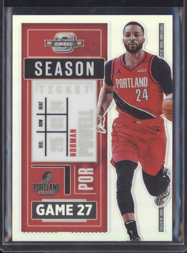 Norman Powell 2020/21 Panini Contenders Optic