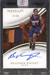 Brandon Knight 2015-16 Panini Immaculate PA-BKN Patch Auto 25/60