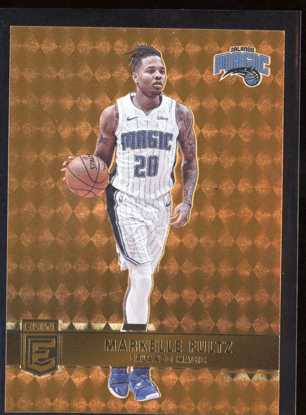 Markelle Fultz 2021-22 Panini Donruss Elite Orange