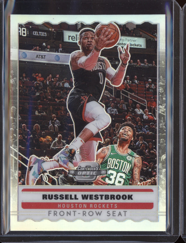 Russell Westbrook 2019-20 Panini Contenders Optic Front-Row Seat