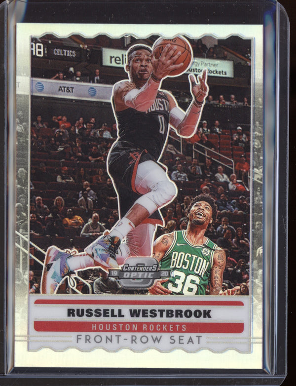 Russell Westbrook 2019-20 Panini Contenders Optic Front-Row Seat