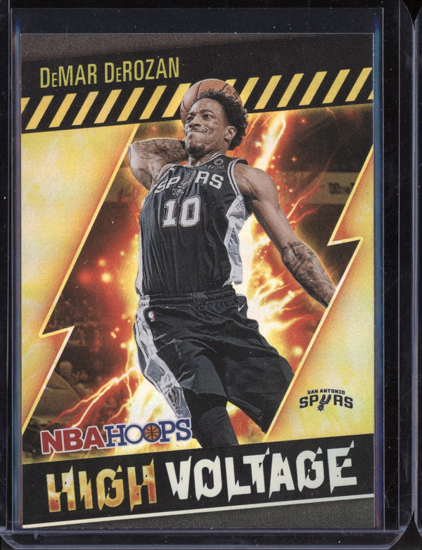 Demar DeRozan 2020-21 Panini Hoops High Voltage