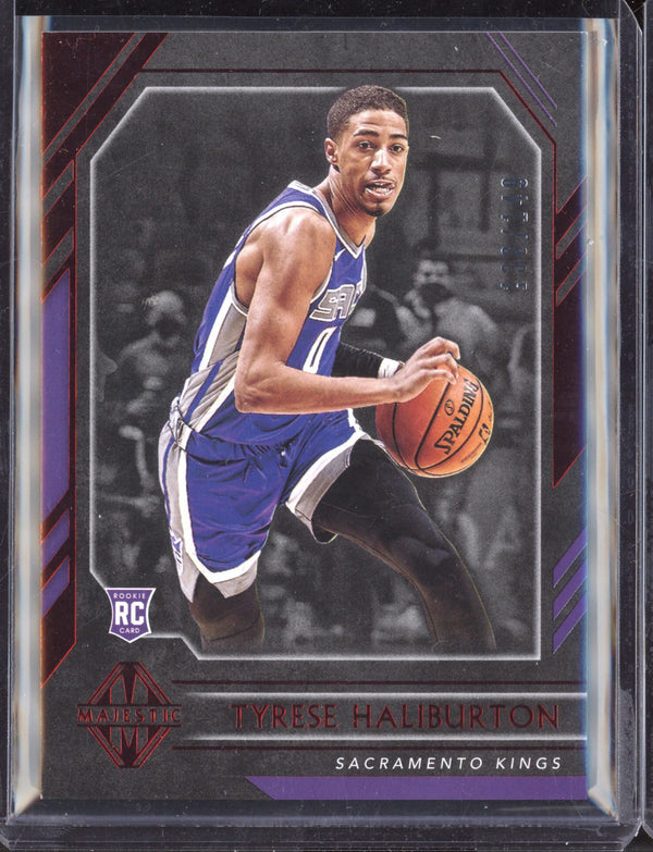 Tyrese Haliburton 2020/21 Panini Chronicles Majestic Red RC 130/149