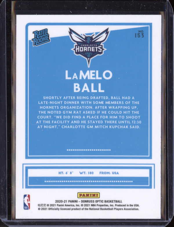 LaMelo Ball 2020-21 Panini Optic RC