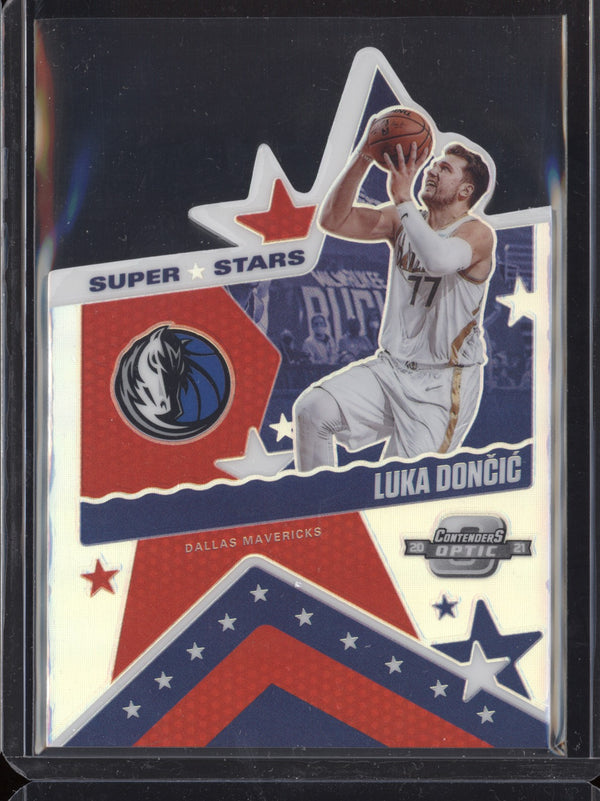 Luka Doncic  2020/21 Panini Contenders Optic Super Stars