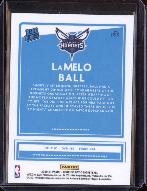 LaMelo Ball 2020-21 Panini Optic RC