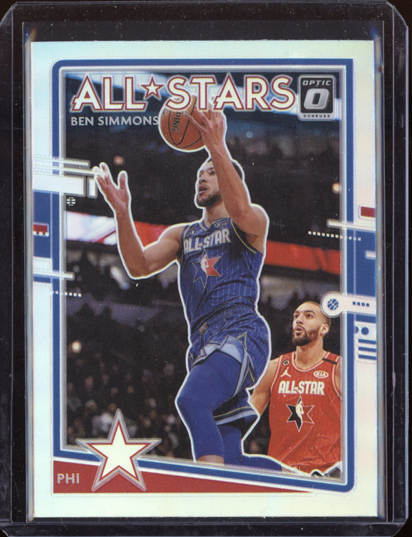 Ben Simmons 2020-21 Panini Optic All Stars Holo