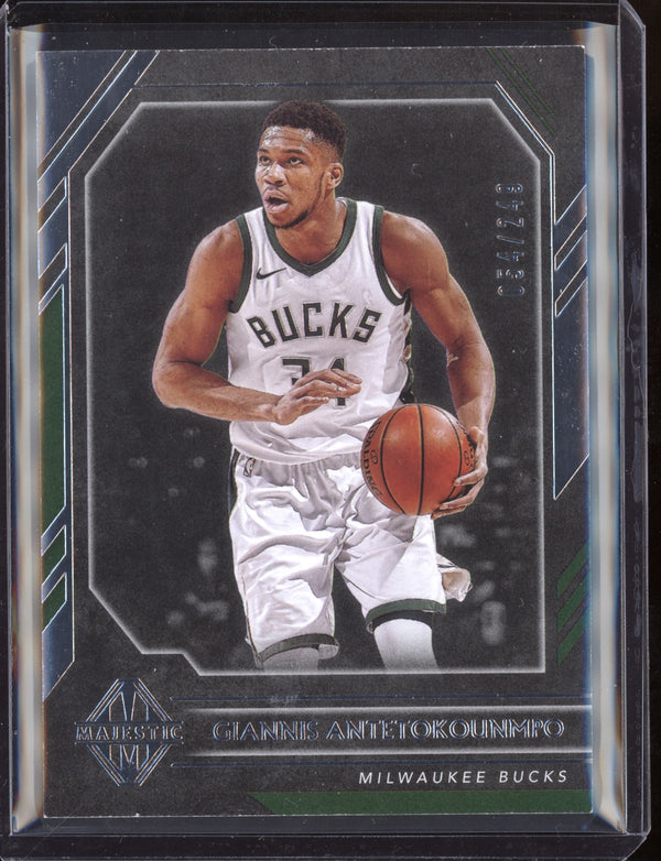 Giannis Antetokounmpo 2020/21 Panini Chronicles Majestic 54/249