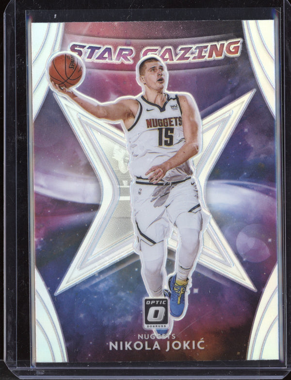 Nikola Jokić 2020-21 Panini Optic Star Gazing Holo