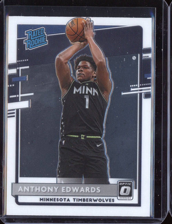 Anthony Edwards 2020-21 Panini Donruss Optic RC