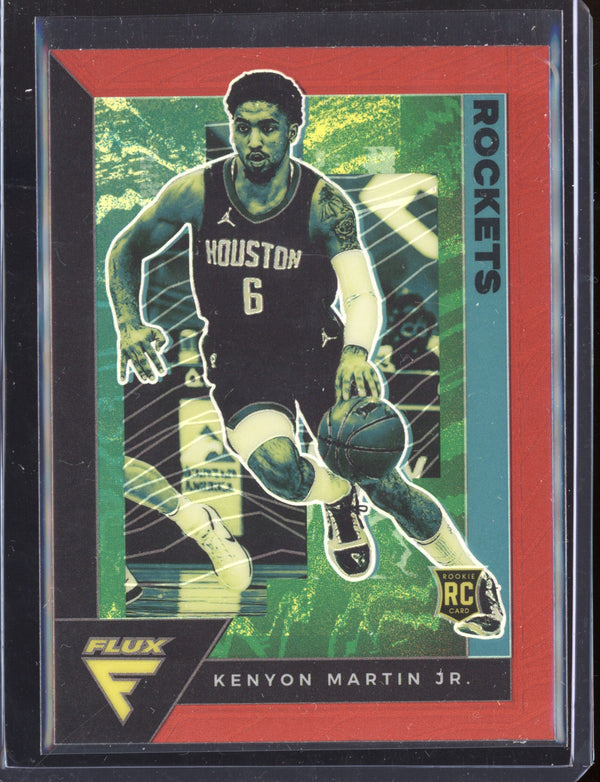 Kenyon Martin Jr. 2020-21 Panini Flux Red Prizm RC