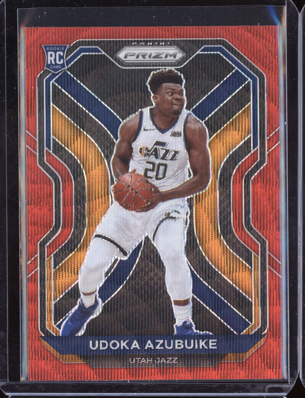 Udoka Azubuike 2020-21 Panini Prizm Red Wave RC