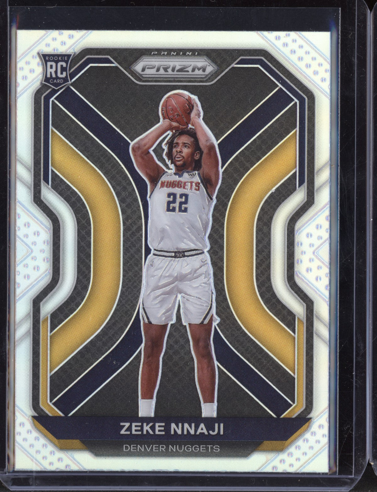 Zeke Ninaji 2020-21 Panini Prizm Silver Prizm RC