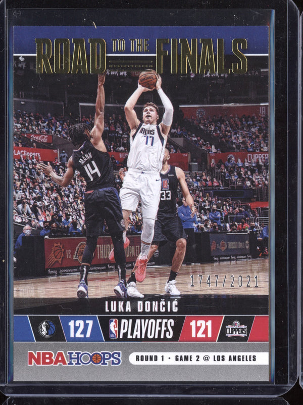 Luka Doncic  2021/22 Panini Hoops Road to the Finals  1747/2021