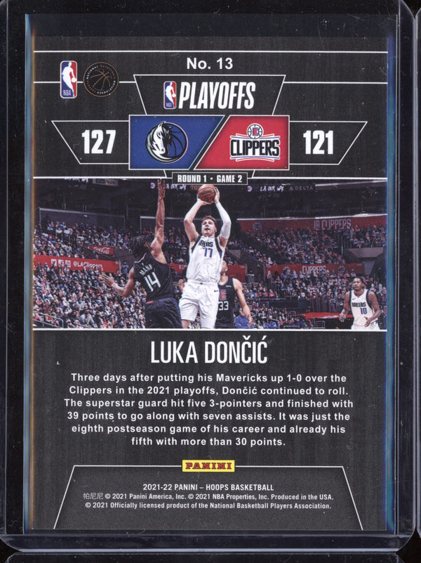 Luka Doncic  2021/22 Panini Hoops Road to the Finals  1747/2021