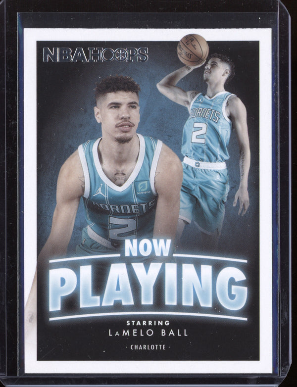 LaMelo Ball 2020-21 Panini Hoops Now Playing RC