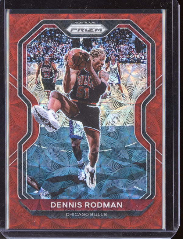 Dennis Rodman 2020-21 Panini Prizm Red Choice 75/88